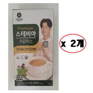 맥널티커피 스테비아 커피믹스