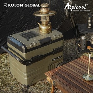 [코오롱 공식판매] 알피쿨 정품 캠핑 차량용 냉장고 XPRO시리즈 블루투스 이동식 낚시 화물