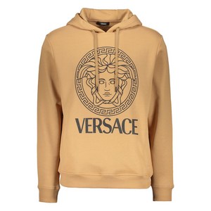 베르사체 로고 프린트 후디, 베이지계열, Standard M(KR 100)