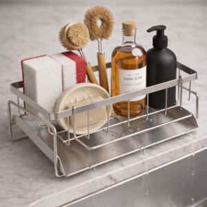 헤인느 올스텐 자동 물빠짐 수세미 거치대