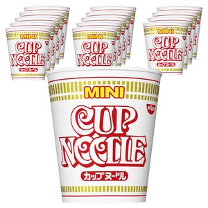 일본 닛신 미니 컵누들 컵라면 36g 15개 세트, 15개