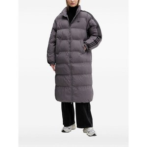 아디다스 로고 자수 패딩 코트, 그레이계열, Standard S(KR 55)