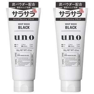 우노 휩 워시 블랙, 130g, 2개