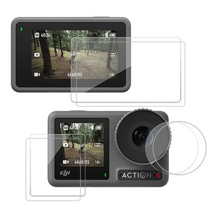 오즈모 액션 4 3 필름 강화유리 액정 보호 3종 2세트