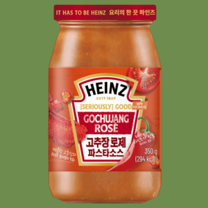 하인즈 고추장 로제 파스타 소스, 350g, 1개