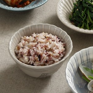 메세라미카 티에라 줄리엣 밥공기 밥그릇 12cm, 크리스탈 블루, 1개