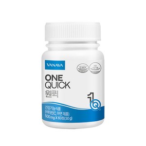 ONEQUICK 원퀵 500mg, 60정, 1개