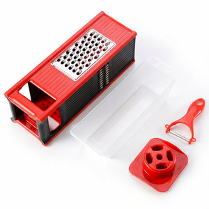 5 in 1가정용 채칼세트 다기능 채썰기 손보호 야채 절단기