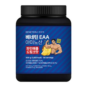 베네틴 EAA 7000 필수 아미노산 보충제 파인애플 드링크맛, 500g, 1개