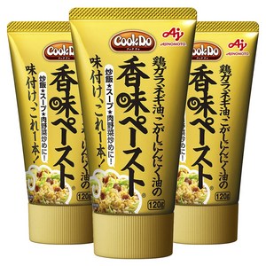 일본 아지노모토 쿡두 향미 볶음밥용 만능 페이스트 120g x 3개, 120g, 3개