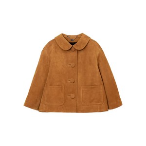 마크제이콥스 돌 피터팬 칼라 스웨이드 재킷, 브라운계열, Standard XL(KR 88)