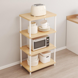 하이피러브 다용도 수납 선반 진열장 전자레인지 선반