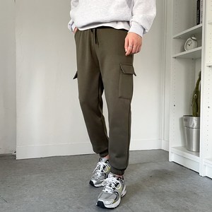 남자 겨울 기모 카고 조거 트레이닝 밴딩 팬츠(3COLOR)