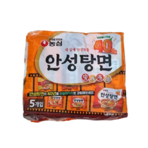 농심 안성탕면 125g, 20개