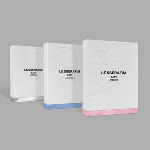 [3종세트] 르세라핌 LE SSERAFIM - 3d Mini Album EASY 포토북, 3종세트+두잉덕조공