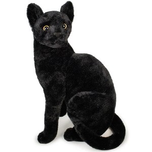 VIAHART Boone The Black Cat - 33cm(13인치) 봉제 동물 인형 Tiger Tale Toys 제작 동물인형제작