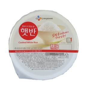 햇반 백미밥, 200g, 24개