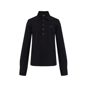 비비안웨스트우드 버튼 폴로 셔츠, 블랙계열, L(KR 105)