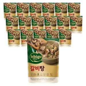 CJ제일제당 비비고 갈비탕 400G 18개