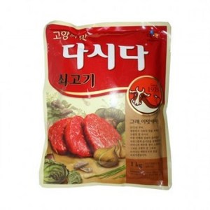 CJ제일제당 쇠고기 다시다, 1kg, 1개