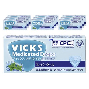빅스 메디케이티드 드롭 수퍼 쿨 20개입, 10개