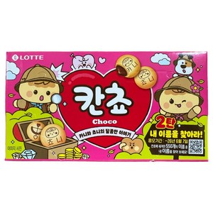 롯데웰푸드 칸쵸 초코, 54g, 6개
