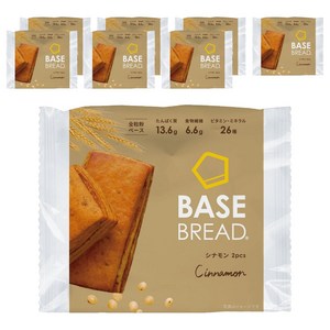 베이스푸드 베이스 브레드 시나몬 2개입 384g, 8개