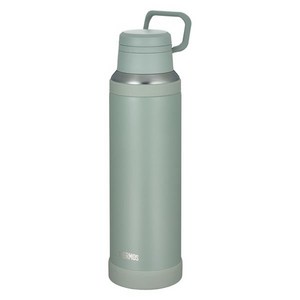 핸들 보온보냉 식기세척기 사용 가능 써모스 물통 진공 단열 휴대 머그 1.5L 애쉬 그린 휴대하기 편리한 캐리 루프 부드럽게 마실 수 있는 플루이드 테크 구조 JOY1500 ASG, 애쉬 그린, 1개