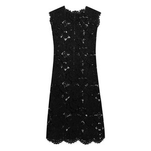 돌체앤가바나 DNA 레이스 미니 드레스, 블랙계열, Italy 44(KR 66)