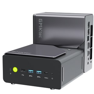 GMKtec AMD 라이젠7 H 255 미니 PC 윈도우11 프로 DDR5 PCIe 4.0 OCulink USB4