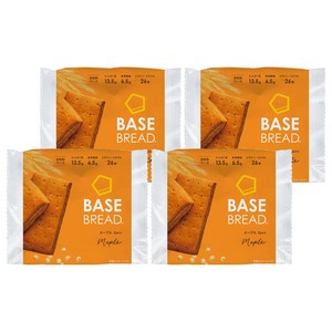 베이스푸드 베이스 브레드 메이플 2개입 390g, 4개