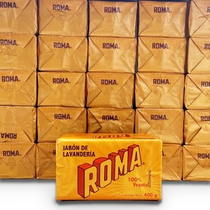 로마 100년 전통 세탁 빨래 비누 ROMA 400g 1개