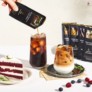 신선한 커피농가 더치커피 파우치 인도네시아 만델링, 40ml, 40개, 1개입