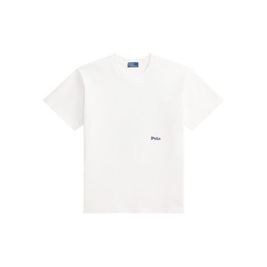 폴로랄프로렌 로고 디테일 티셔츠, 화이트계열, Standard XXS(KR 33)