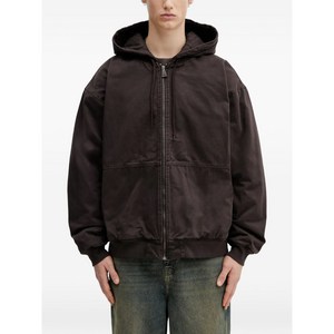 아디다스 후드 집업 재킷, 브라운계열, L(KR 105)