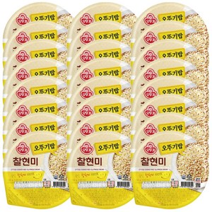 오뚜기 오뚜기밥 찰현미, 210g, 24개