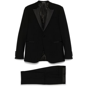 엠포리오아르마니 싱글 브레스티드 수트, 블랙계열, Italy 56(KR 110)