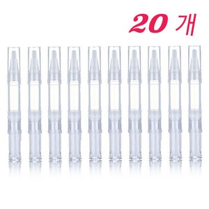 그레이거 다용도 5ml 펜 공병, 혼합색상, 20개