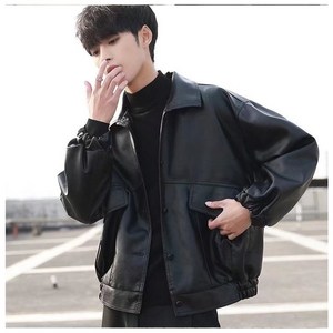 블랙라벨 가을 레자 미니 자켓 레더 미니 자켓