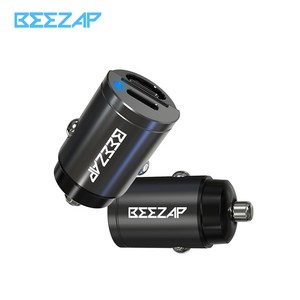 비잽 듀얼C타입 30W 매립형 차량용 초미니 시거잭 PD 3.0 QC 3.0 PPS 지원(BZD30)
