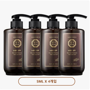 [댕기머리]뉴골드 샴푸 500ml, 4개