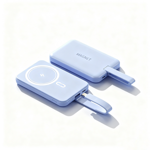 PYHO 대용량 보조배터리 20000mAh 22.5W 급속 무선충전 15W 슈퍼급속충전 케이블로