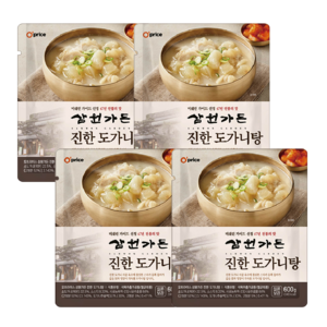 [포토리뷰 300P] 삼원가든 진한 도가니탕 4팩x600g / 오프라이스 콜라보, 4개, 600g