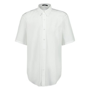 발망 레귤러 핏 포플린 셔츠, 화이트계열, Collar (cm) 41(KR 110)