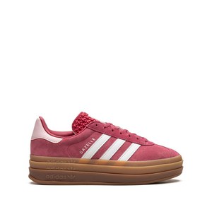 아디다스 가젤 볼드 레이스업 스니커즈, US 7(KR 240), 핑크계열