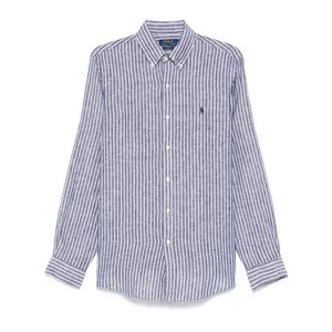 폴로랄프로렌 스트라이프 셔츠, 블루계열+화이트계열, Standard XXL(KR 45.5)