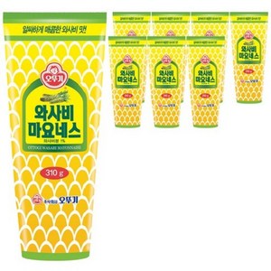 오뚜기 와사비 마요네스, 310g, 8개