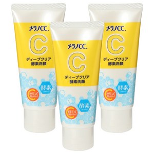 멜라노씨씨 딥클리어 효소 세안, 130g, 3개