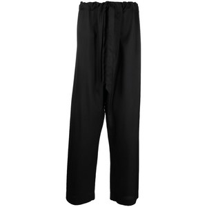 메종 마르지엘라 실크 와이드 팬츠