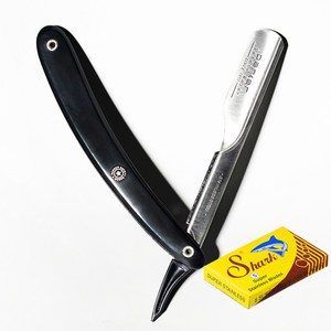 파커 본사 PTB 일자 클래식 면도기 (무료 면도날 증정 행사) 안전 습식 남성 양날 가성비 일회용 면도칼 바버샵 수동 외날, 1개입, 1개